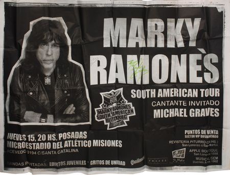 Lot #784 Marky Ramone - Image 1