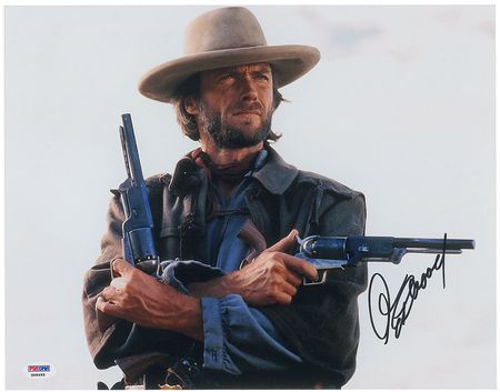 Lot #927 Clint Eastwood Signed Photograph - Image 1