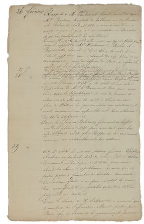 Lot #204 Karl Marx: 1848 Belgian police reports on Marx?s subversive activities - Image 3