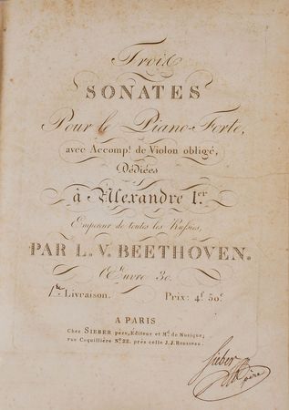 Lot #712 Ludwig van Beethoven Book - Image 1
