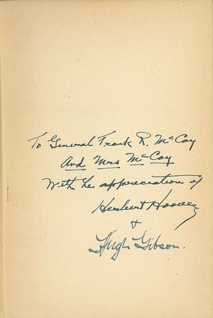 Lot #128 Herbert Hoover Book - Image 1