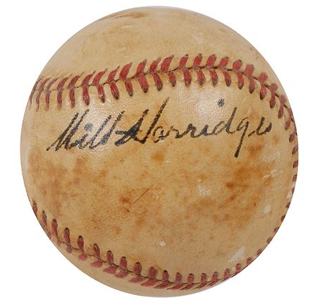 Lot #1007 Baseball: Harridge, Frick, and Rigney Baseball - Image 2