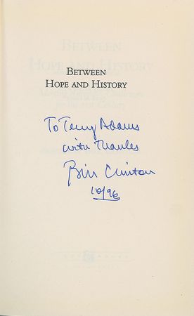 Lot #148 Bill Clinton Book - Image 1