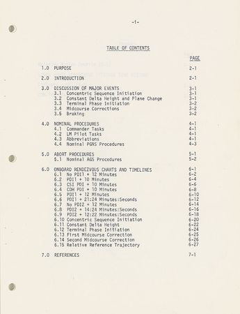 Lot #603 Apollo 11 Manual - Image 2