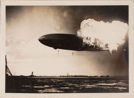 Lot #409 Hindenburg and Graf Zeppelin Photographs - Image 1