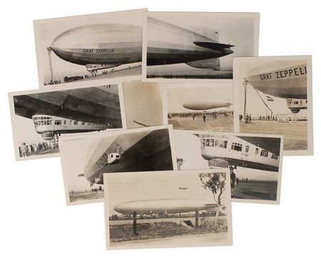Lot #409 Hindenburg and Graf Zeppelin Photographs - Image 3