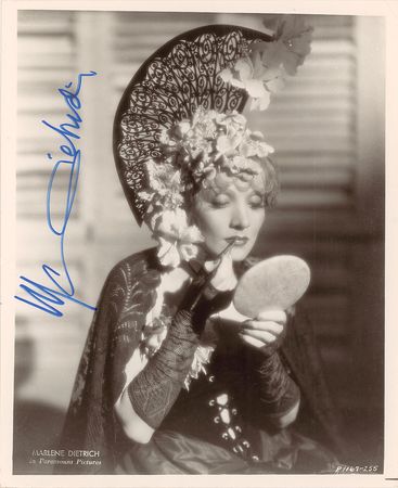 Lot #925 Marlene Dietrich - Image 1