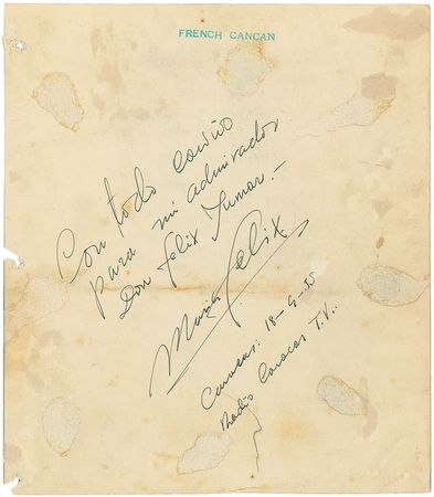 Lot #931 Maria Felix Signed Photographs - Image 3