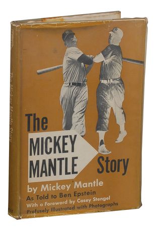 Lot #1023 Mickey Mantle and Casey Stengel Book - Image 2