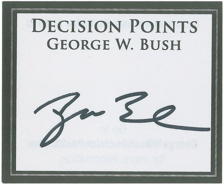 Lot #150 George W. Bush Bookplates - Image 1