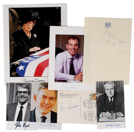 Lot #258 British Prime Ministers Group Lot - Image 1