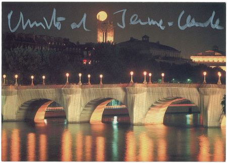 Lot #654 Christo and Jeanne-Claude Signed Photograph - Image 6