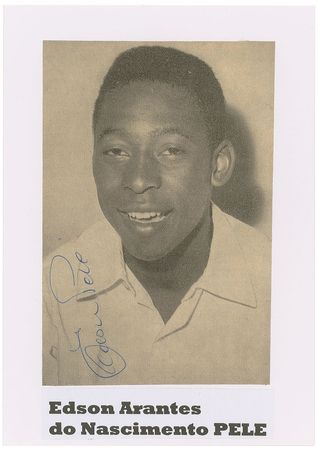 Lot #1026 Pele Signed Photographs - Image 1