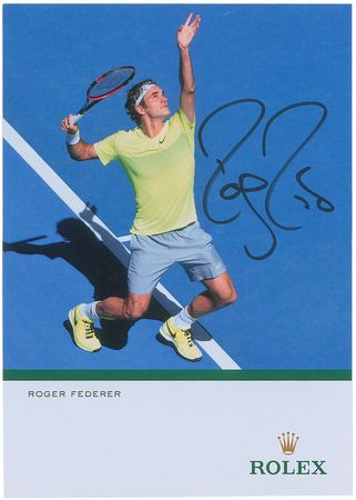 Lot #1016 Roger Federer Signed Photographs - Image 4