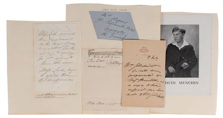 Lot #717 Composers and Opera Singers Group Lot - Image 1