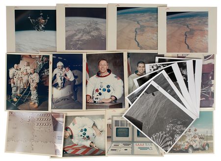 Lot #498 Astronauts Photographs - Image 1