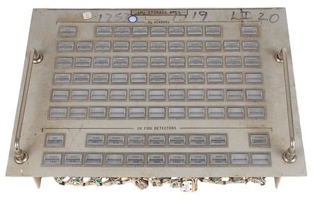 Lot #583 Liquid Hydrogen Storage Area Hazard/Warning Panel Panel - Image 1
