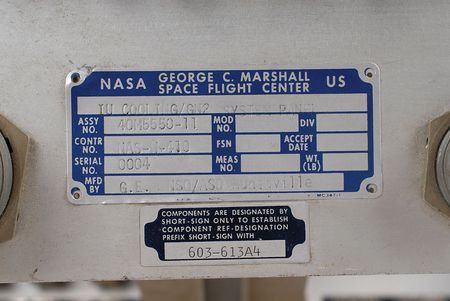 Lot #560 Saturn V Instrument Cooling System and Gaseous Nitrogen Monitoring Panel Panel - Image 4