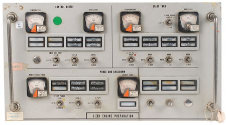 Lot #588 Ventilation, Purge, and Chilldown System Control Panel Panel - Image 1