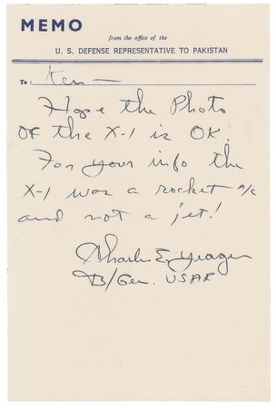 Lot #430 Chuck Yeager Group Lot - Image 2