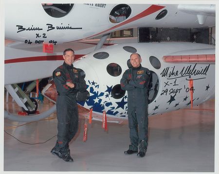 Lot #414 SpaceShipOne Signed Photographs - Image 3