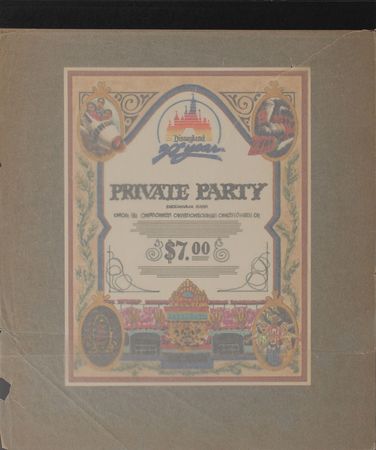 Lot #1149 Disneyland: 30 Years original concept art - Image 1