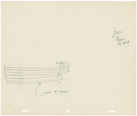 Lot #1187 Snooper and Blabber Mouse layout drawings from The Quick Draw McGraw Show - Image 2