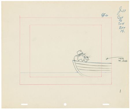 Lot #1187 Snooper and Blabber Mouse layout drawings from The Quick Draw McGraw Show - Image 4