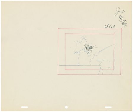Lot #1187 Snooper and Blabber Mouse layout drawings from The Quick Draw McGraw Show - Image 9
