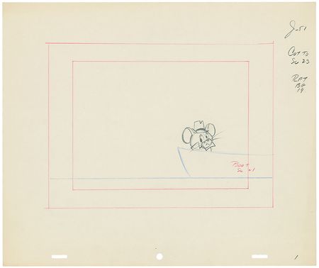 Lot #1187 Snooper and Blabber Mouse layout drawings from The Quick Draw McGraw Show - Image 11