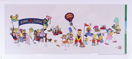 Lot #1263 The Simpsons limited edition cel from The Simpsons Limited Edition Cel - Image 1