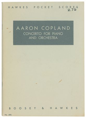 Lot #812 Aaron Copland Book - Image 1
