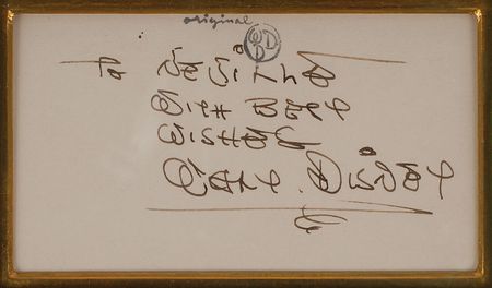 Lot #1102 Donald Duck and Jose Carioca production cel Saludos Amigos: Stupendous Courvoisier cel and Disney signature display - Image 2
