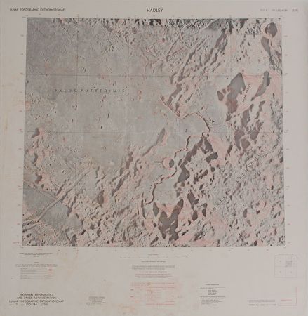Lot #499 Lunar Maps Maps - Image 3