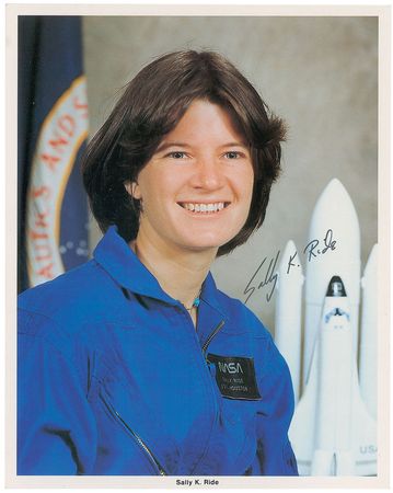 Lot #625 Sally Ride Signed Photographs - Image 1