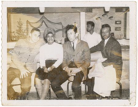 Lot #762 Jimi Hendrix: The 21-year-old Jimi with his future Woodstock rhythm guitarist, Larry Lee - Image 2