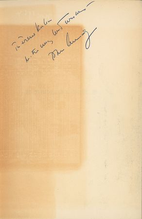 Lot #87 John F. Kennedy: Kennedy inscribes to trailblazing journalist Irene Kuhn - Image 1