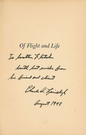 Lot #412 Charles Lindbergh Book - Image 1