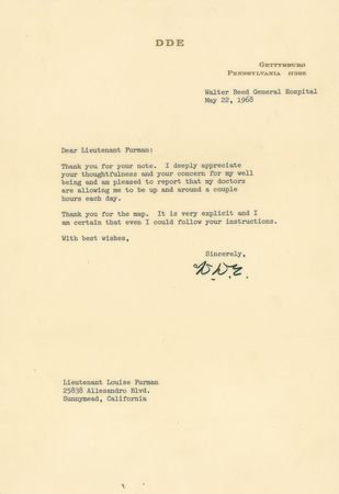 Lot #84 Dwight D. Eisenhower: From the collection of Ike?s friend and private nurse - Image 5