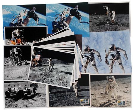 Lot #495 Apollo Astronauts and Missions Photographs - Image 1