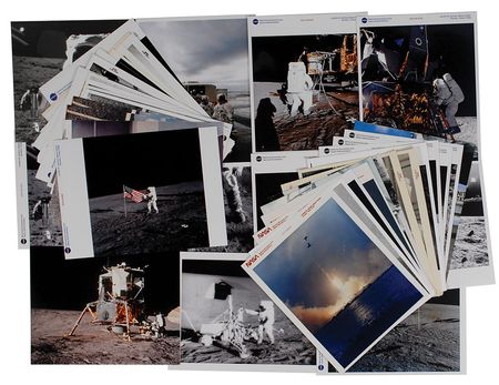 Lot #495 Apollo Astronauts and Missions Photographs - Image 8