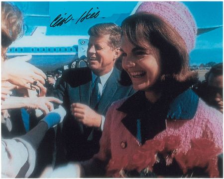 Lot #290 Kennedy Assassination: Clint Hill Signed Photographs - Image 1