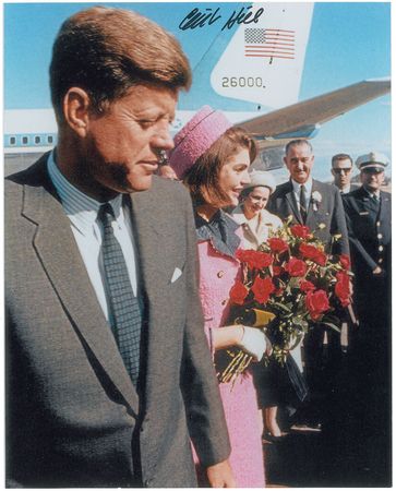 Lot #290 Kennedy Assassination: Clint Hill Signed Photographs - Image 2