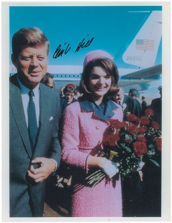 Lot #290 Kennedy Assassination: Clint Hill Signed Photographs - Image 3