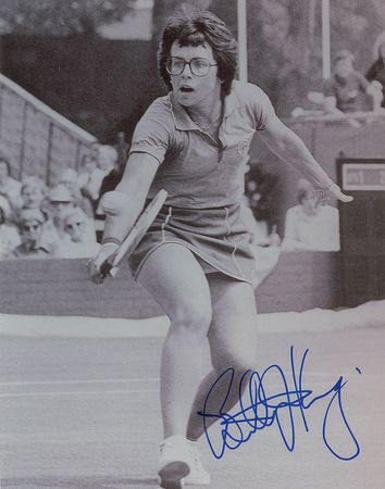 Lot #1031 Tennis Signed Photographs - Image 1