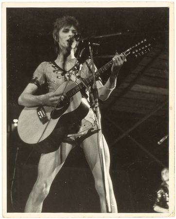 Lot #754 David Bowie and Mick Ronson Signatures - Image 1