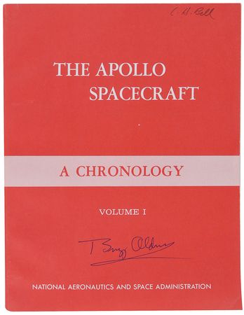 Lot #467 Buzz Aldrin Signed Manuals - Image 1