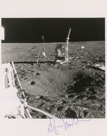 Lot #502 Edgar Mitchell and Charlie Duke - Image 3