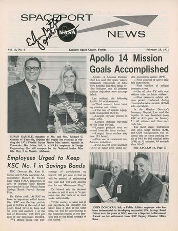 Lot #502 Edgar Mitchell and Charlie Duke - Image 4