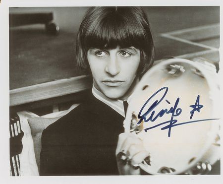 Lot #753 Beatles: Ringo Starr Signed Photograph - Image 1